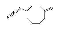 4-azidocyclooctanone Structure