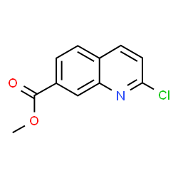 Methyl 2-chloroquinoline-7-carboxylate Structure