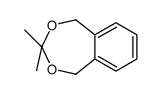 3,3-dimethyl-1,5-dihydro-2,4-benzodioxepine结构式