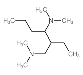 1,3-Hexanediamine,2-ethyl-N1,N1,N3,N3-tetramethyl- structure