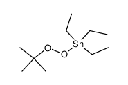 triethyl(tert-butylperoxy)stannane结构式