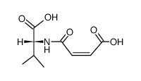 N-maleoyl-D-valine结构式