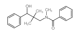 Benzamide,N-(3-hydroxy-2,2-dimethyl-3-phenylpropyl)-N-methyl-结构式