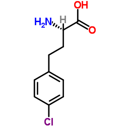 (2S)-2-Amino-4-(4-chlorophenyl)butanoic acid Structure