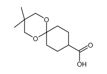 1,5-Dioxaspiro[5.5]undecane-9-carboxylic acid, 3,3-dimethyl- picture