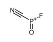 cyano-fluoro-oxophosphanium Structure