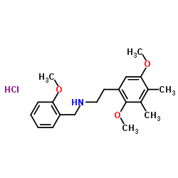 25G-NBOMe (hydrochloride)结构式