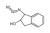 (1R,2S)-1-azido-2,3-dihydro-1H-inden-2-ol结构式