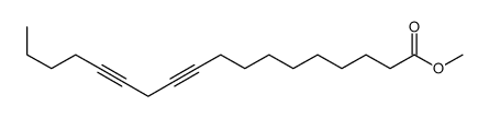 10,13-Octadecadiynoic acid methyl ester Structure