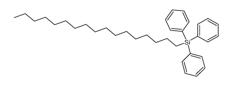 heptadecyl-triphenyl-silane结构式