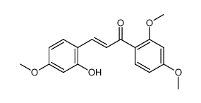 2-hydroxy-4.2'.4'-trimethoxy-trans-chalcone Structure