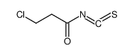 3-chloropropionylisothiocyanate Structure