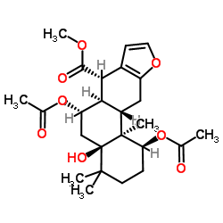 7-O-Acetylbonducellpin C structure