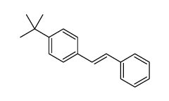 1-tert-butyl-4-(2-phenylethenyl)benzene结构式