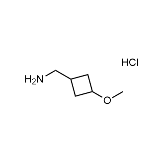 (3-Methoxycyclobutyl)methanamine hydrochloride Structure