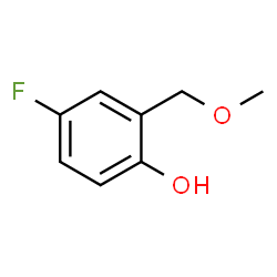 4-Fluoro-2-(methoxymethyl)phenol Structure