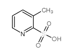 3-甲基吡啶-2-磺酰酸结构式