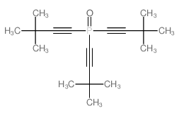 Phosphine oxide,tris(3,3-dimethyl-1-butyn-1-yl)- structure