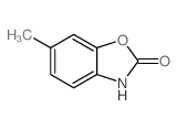 6-甲基苯并[d]恶唑-2(3H)-酮结构式