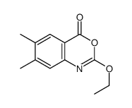 4H-3,1-Benzoxazin-4-one,2-ethoxy-6,7-dimethyl-(9CI) picture