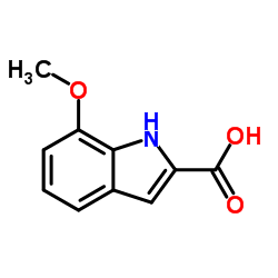 7-甲氧基-1H-吲哚-2-羧酸图片