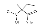 2-dichloroamino-2-methyl-butyramide结构式