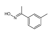 1-(m-tolyl)ethanone oxime结构式