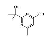 2-(2-hydroxypropan-2-yl)-6-methyl-1H-pyrimidin-4-one结构式