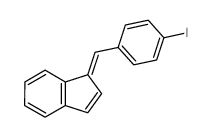 1H-Indene,1-[(4-iodophenyl)methylene]-结构式