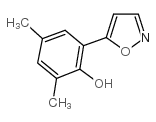2-(ISOXAZOL-5-YL)-4,6-DIMETHYLPHENOL structure
