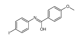 N-(4-iodophenyl)-4-methoxybenzamide结构式