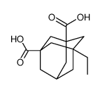 1-Ethyl-3,5-adamantanedicarboxylic acid structure