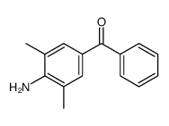 (4-amino-3,5-dimethylphenyl)-phenylmethanone结构式