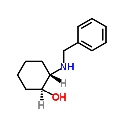 (1S,2S)-2-(Benzylamino)cyclohexanol Structure