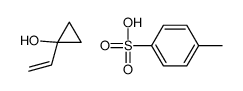 1-ethenylcyclopropan-1-ol,4-methylbenzenesulfonic acid结构式