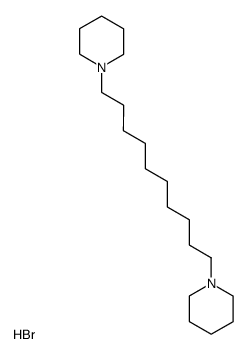 1,10-dipiperidino-decane, dihydrobromide Structure