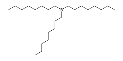 n-trioctyl borane Structure