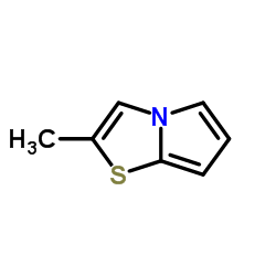 Pyrrolo[2,1-b]thiazole, 2-methyl- (9CI) structure