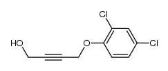 4-(2,4-dichlorophenoxy)but-2-yn-1-ol结构式