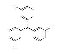 tris(3-flourophenyl)bismuthine结构式