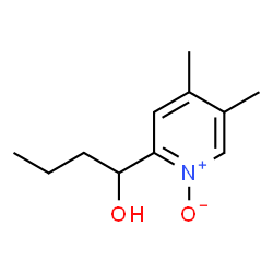 4,5-Dimethyl-α-propyl-2-pyridinemethanol 1-oxide结构式
