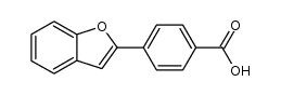 4-(Benzofuran-2-yl)benzoic acid Structure