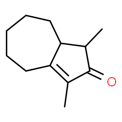 2(1H)-AZULENONE, 4,5,6,7,8,8A-HEXAHYDRO-1,3-DIMETHYL-结构式