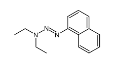 3,3-diethyl-1-(naphthalen-1-yl)triaz-1-ene Structure