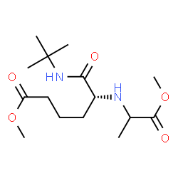 Hexanoic acid, 6-[(1,1-dimethylethyl)amino]-5-[[(1S)-2-methoxy-1-methyl-2-oxoethyl]amino]-6-oxo-, methyl ester, (5R)- (9CI) structure