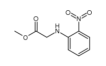 N-(2-nitrophenyl)glycine methyl ester结构式