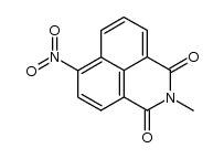 4-nitro-N-methyl-1,8-naphthalimide Structure