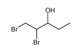1,2-dibromo-pentan-3-ol结构式