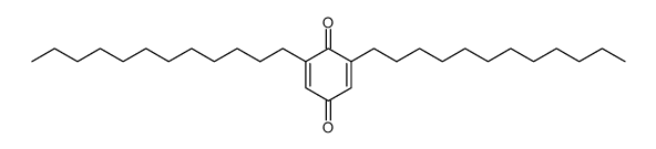 2,6-didodecyl-[1,4]benzoquinone结构式