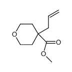 methyl 4-allyltetrahydro-2H-pyran-4-carboxylate Structure